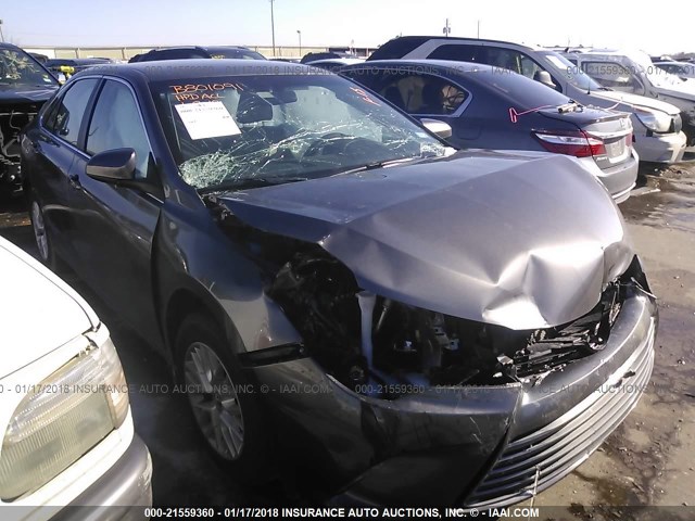 4T1BF1FKXGU256442 - 2016 TOYOTA CAMRY LE/XLE/SE/XSE GRAY photo 1