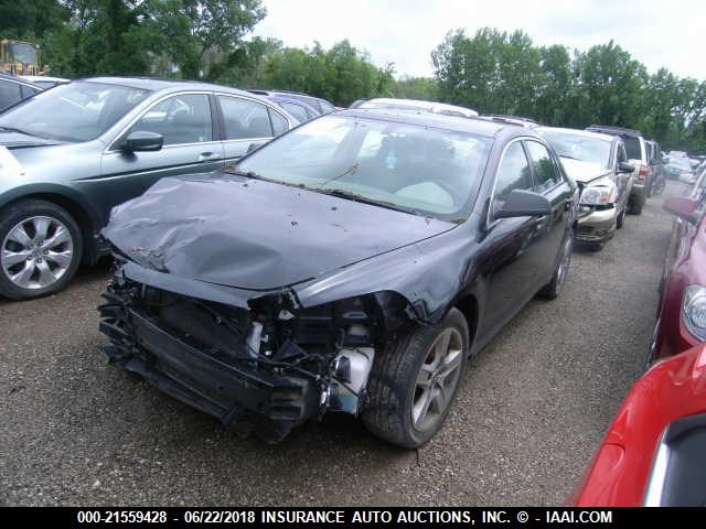 1G1ZA5EU6BF196788 - 2011 CHEVROLET MALIBU LS 黑色 照片 2