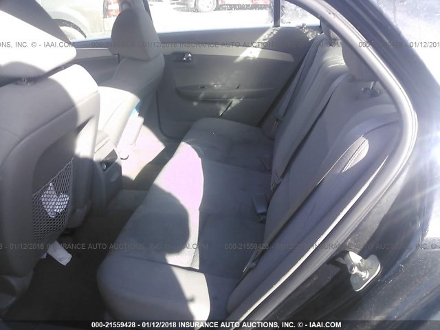 1G1ZA5EU6BF196788 - 2011 CHEVROLET MALIBU LS 黑色 照片 8