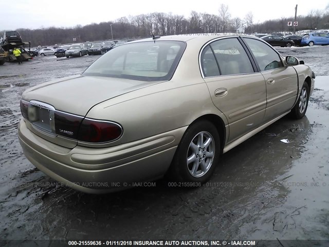 1G4HP52K15U159650 - 2005 BUICK LESABRE CUSTOM TAN photo 4