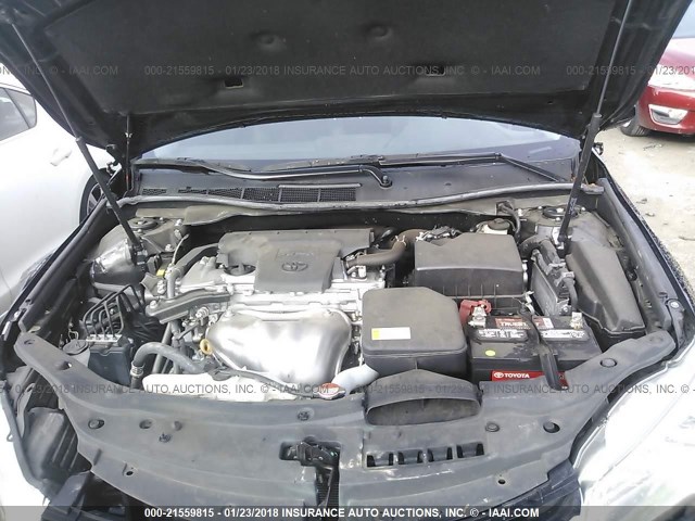 4T1BF1FK2GU198536 - 2016 TOYOTA CAMRY LE/XLE/SE/XSE 黑色 照片 10