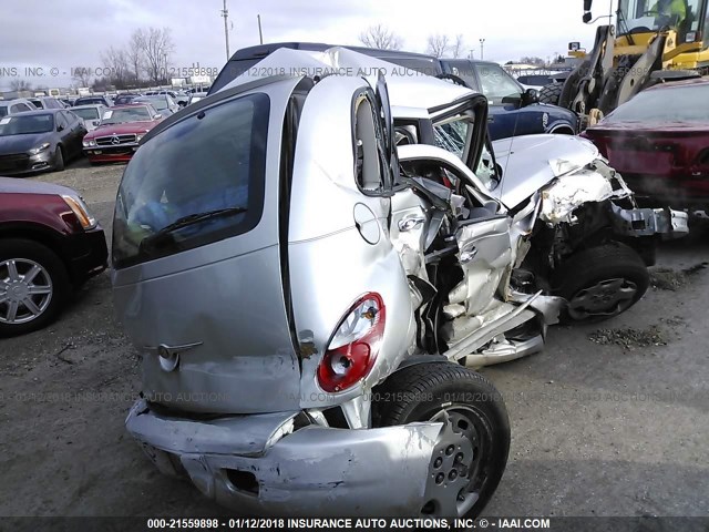 3A8FY48B98T156190 - 2008 CHRYSLER PT CRUISER SILVER photo 4