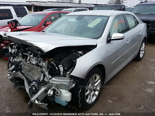 1G11C5SL4FF304690 - 2015 CHEVROLET MALIBU 1LT 银色 照片 2