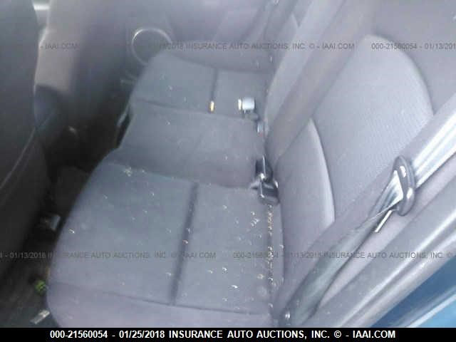 JM1BK344971641556 - 2007 MAZDA 3 HATCHBACK BLUE photo 8