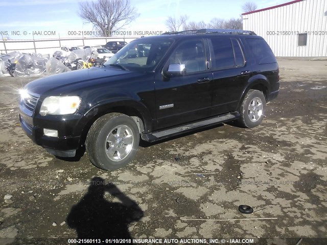 1FMEU75846UB43404 - 2006 FORD EXPLORER LIMITED BLACK photo 2