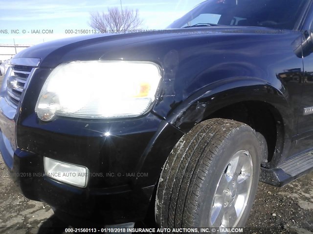 1FMEU75846UB43404 - 2006 FORD EXPLORER LIMITED 黑色 照片 6