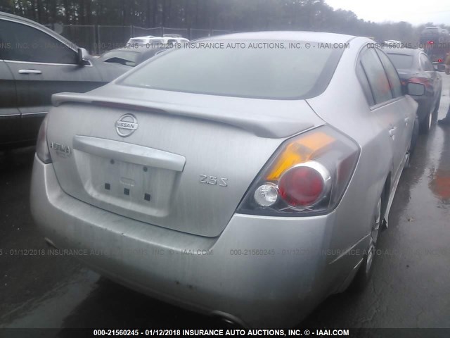 1N4AL2AP5CN526382 - 2012 NISSAN ALTIMA S SILVER photo 4