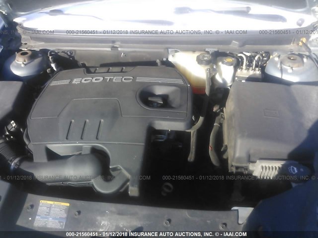 1G1ZH57B59F209953 - 2009 CHEVROLET MALIBU 1LT 灰色 照片 10