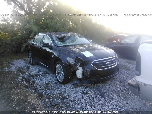 1FAHP2F85EG110862 - 2014 FORD TAURUS LIMITED BLACK photo 1