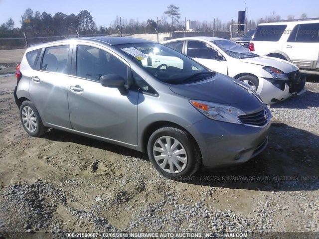 3N1CE2CP6FL408648 - 2015 NISSAN VERSA NOTE S/S PLUS/SV/SL/SR SILVER photo 1