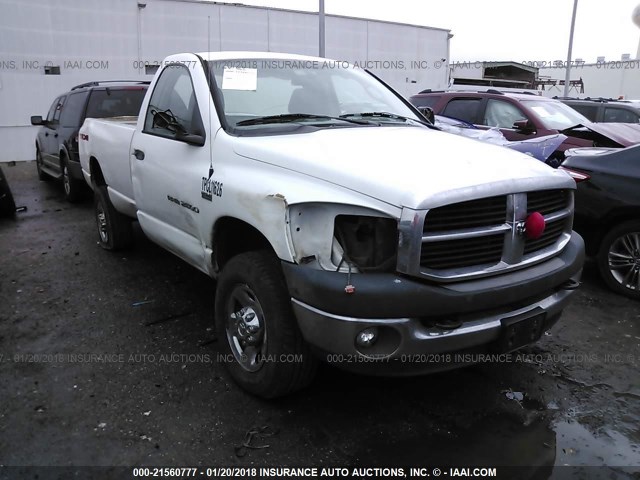 3D7KS26D66G207432 - 2006 DODGE RAM 2500 ST/SLT 黄色 照片 1