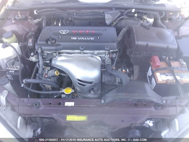 4T1BE32K36U163488 - 2006 TOYOTA CAMRY LE/XLE/SE 红色 照片 10