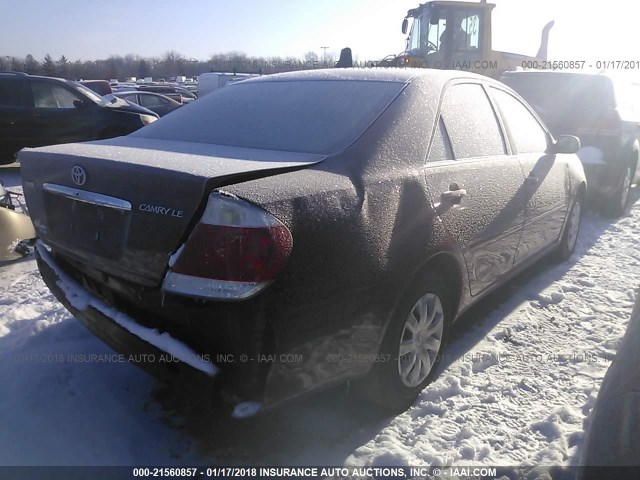 4T1BE32K36U163488 - 2006 TOYOTA CAMRY LE/XLE/SE 红色 照片 4