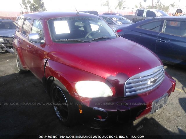 3GNCA13B39S587059 - 2009 CHEVROLET HHR LS RED photo 1