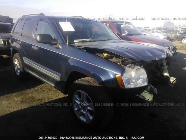 1J4GR48KX5C538819 - 2005 JEEP GRAND CHEROKEE LAREDO/COLUMBIA/FREEDOM 蓝色 照片 1