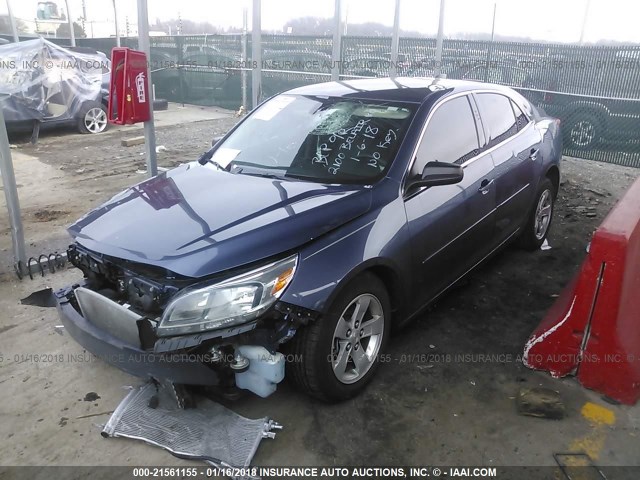 1G11B5SL9FF181908 - 2015 CHEVROLET MALIBU LS 蓝色 照片 2