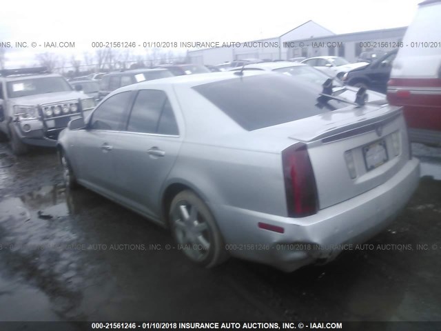 1G6DW677960203843 - 2006 CADILLAC STS SILVER photo 3
