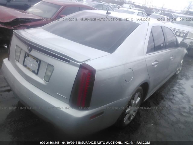 1G6DW677960203843 - 2006 CADILLAC STS SILVER photo 4