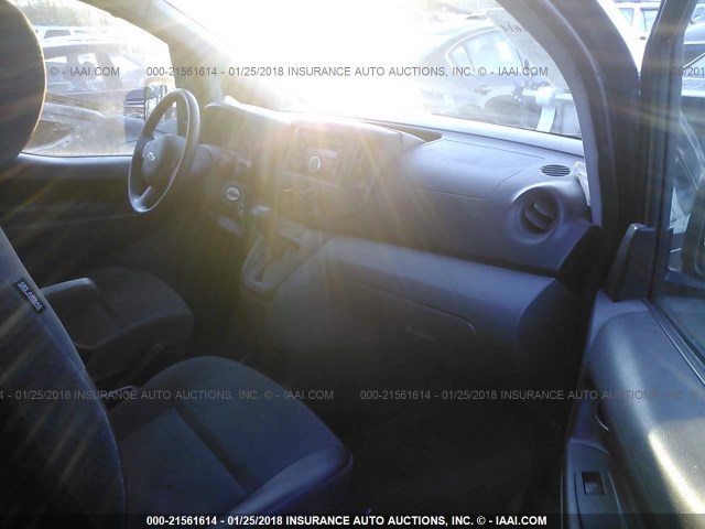 3N63M0YN9FK699242 - 2015 CHEVROLET CITY EXPRESS LS BLUE photo 5