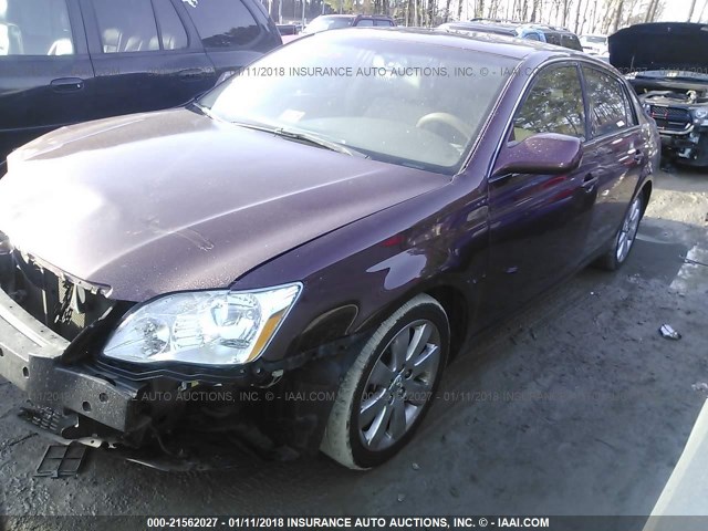 4T1BK36BX7U224727 - 2007 TOYOTA AVALON XL/XLS/TOURING/LIMITED BURGUNDY photo 2