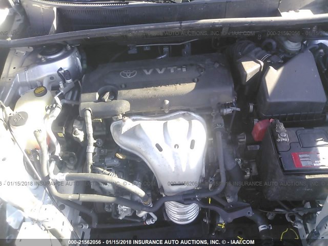 JTLKE50E981009468 - 2008 TOYOTA SCION XB 银色 照片 10