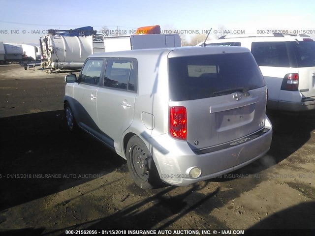 JTLKE50E981009468 - 2008 TOYOTA SCION XB 银色 照片 3