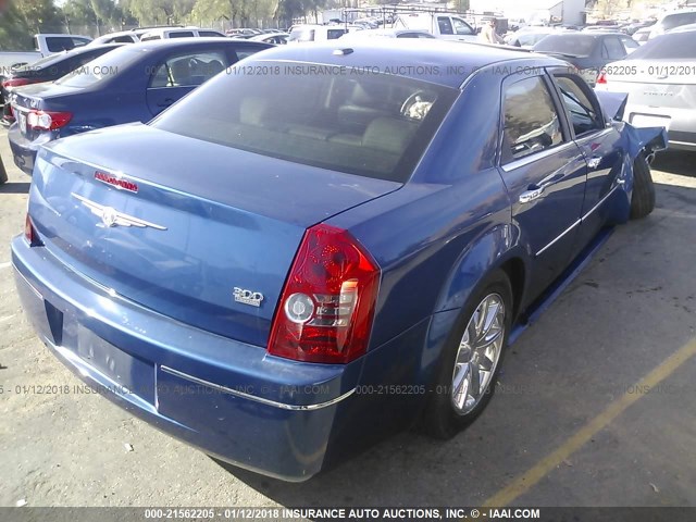 2C3CA5CV7AH150090 - 2010 CHRYSLER 300 TOURING BLUE photo 4