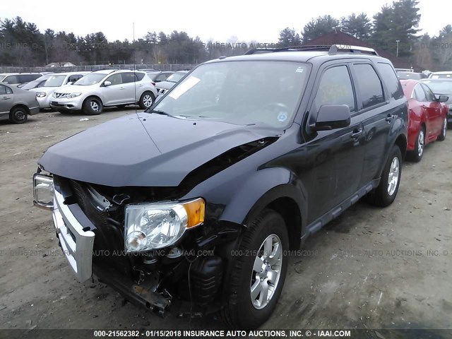 1FMCU9E77CKB82778 - 2012 FORD ESCAPE LIMITED BLACK photo 2