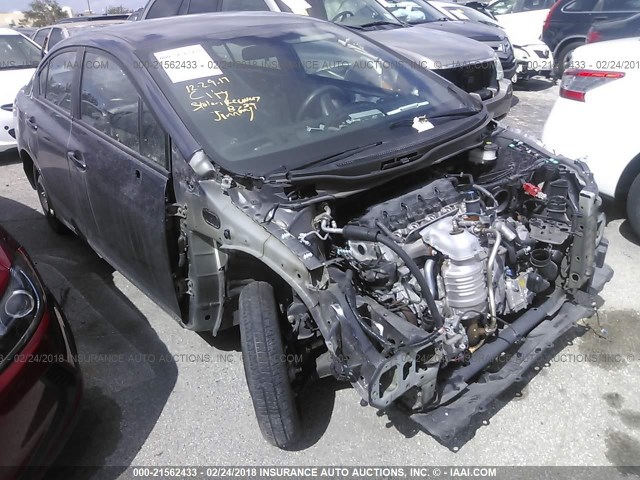 19XFB2F76FE108739 - 2015 HONDA CIVIC SE GRAY photo 1