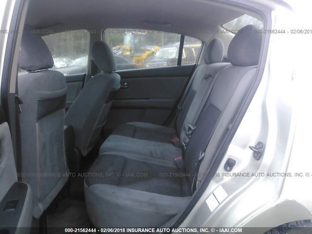 3N1AB61E27L710013 - 2007 NISSAN SENTRA 2.0/2.0S/2.0SL GRAY photo 8