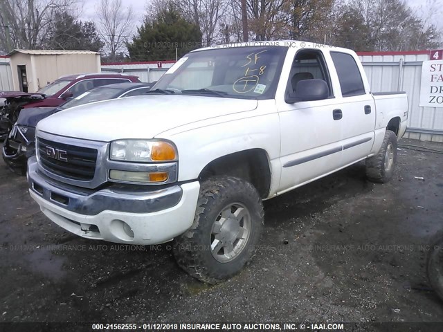 2GTEK13Z261317517 - 2006 GMC NEW SIERRA K1500 WHITE photo 2