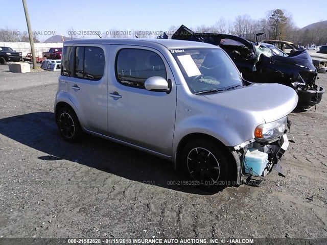 JN8AZ2KRXAT156911 - 2010 NISSAN CUBE S/SL/KROM SILVER photo 1