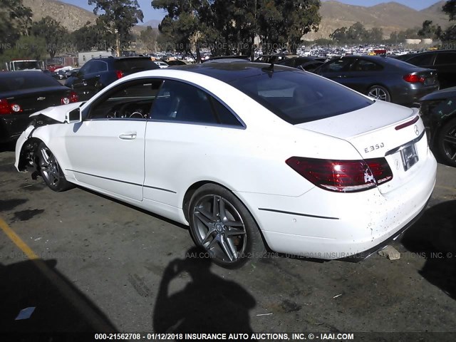 WDDKJ8JB7EF241536 - 2014 MERCEDES-BENZ E 350 4MATIC WHITE photo 3