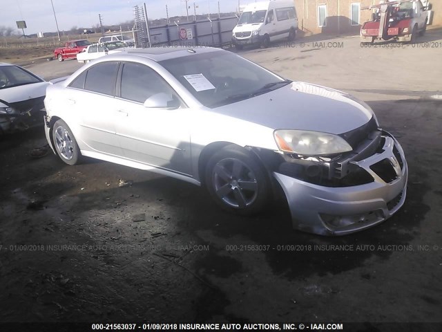 1G2ZA5EK7A4117407 - 2010 PONTIAC G6 SILVER photo 1