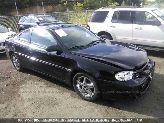 1G2NV12E44M615479 - 2004 PONTIAC GRAND AM GT1 BLACK photo 1