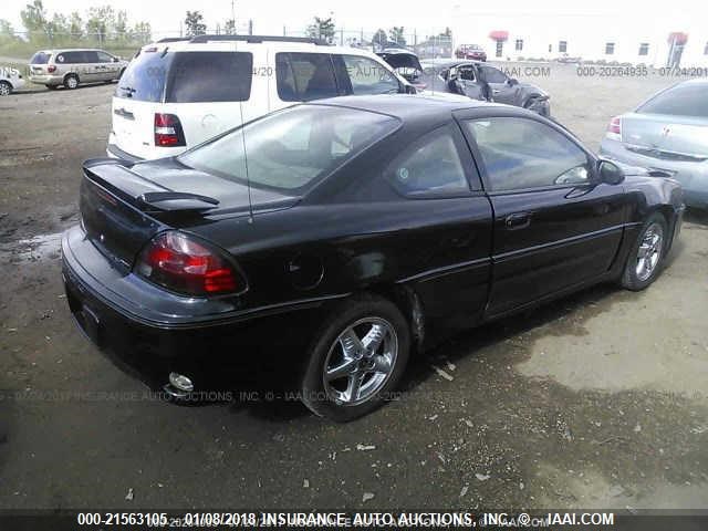 1G2NV12E44M615479 - 2004 PONTIAC GRAND AM GT1 BLACK photo 4