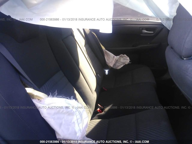 4T4BF1FKXFR477740 - 2015 TOYOTA CAMRY LE/XLE/SE/XSE GRAY photo 8