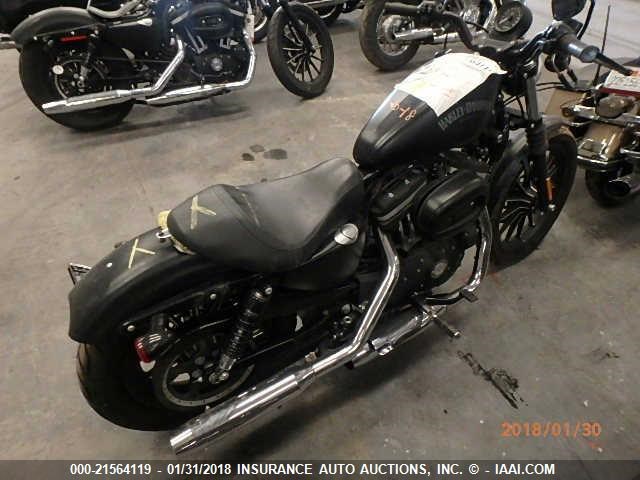 1HD4LE235FC410893 - 2015 HARLEY-DAVIDSON XL883 IRON 883 BLACK photo 4