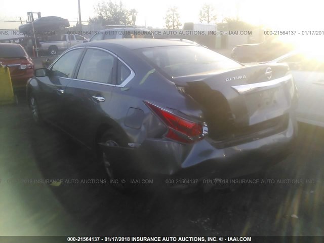 1N4AL3AP7FN880351 - 2015 NISSAN ALTIMA 2.5/S/SV/SL GRAY photo 3