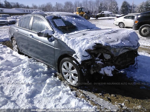 1HGCP3F86AA002355 - 2010 HONDA ACCORD EXL GRAY photo 1