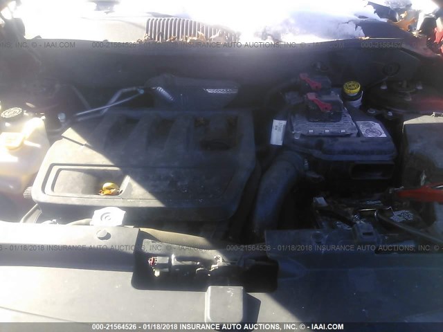 1C4NJDEB9GD573258 - 2016 JEEP COMPASS LATITUDE 红色 照片 10