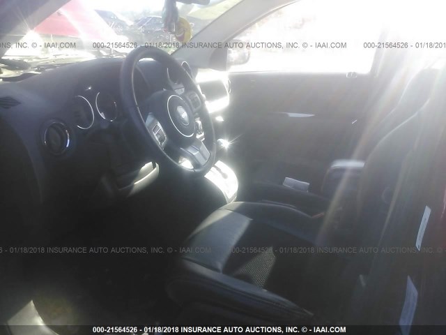 1C4NJDEB9GD573258 - 2016 JEEP COMPASS LATITUDE 红色 照片 5