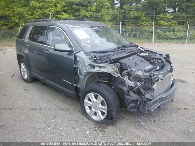 2GKFLSE32D6134154 - 2013 GMC TERRAIN SLE GRAY photo 1