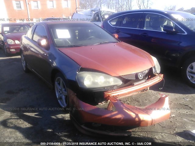 JH4DC530X6S016378 - 2006 ACURA RSX TYPE-S ORANGE photo 1