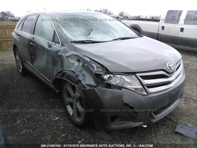 4T3BK3BBXDU078421 - 2013 TOYOTA VENZA LE/XLE/LIMITED GRAY photo 1