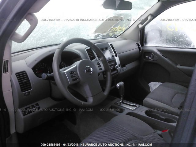 1N6AD0EV1GN727817 - 2016 NISSAN FRONTIER S/SV/SL/PRO-4X GRAY photo 5