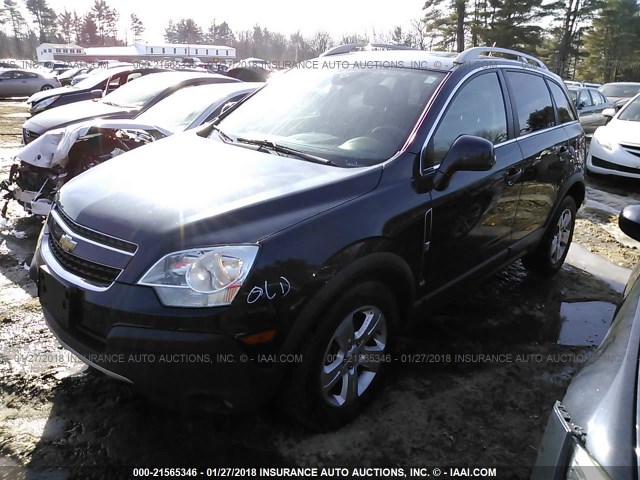 3GNAL2EK9ES530511 - 2014 CHEVROLET CAPTIVA LS 蓝色 照片 2