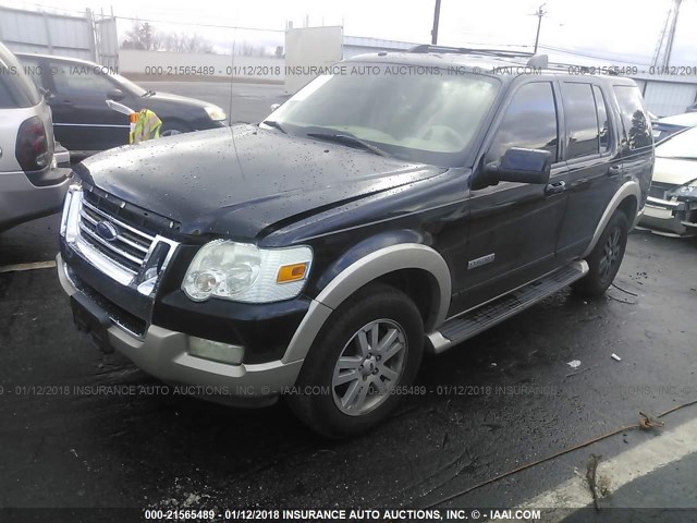 1FMEU64E96ZA27717 - 2006 FORD EXPLORER EDDIE BAUER BLACK photo 2