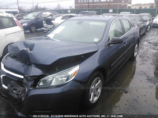 1G11B5SL7EF250416 - 2014 CHEVROLET MALIBU LS Mavi foto 2