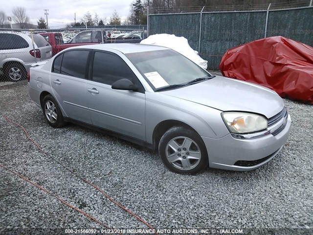 1G1ZT54835F134087 - 2005 CHEVROLET MALIBU LS ვერცხლისფერი ფოტო 1